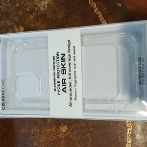 Creative Case clear new in box air skin